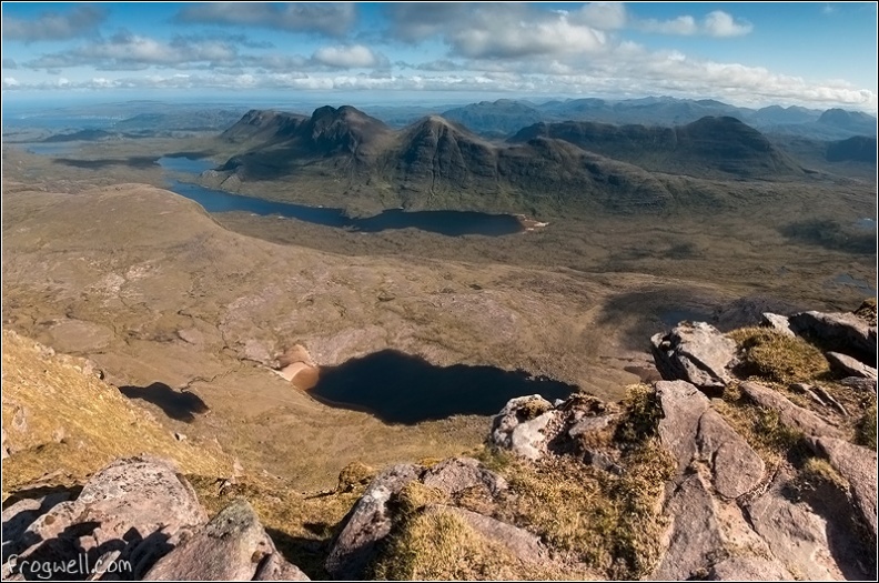 Wester Ross from Sgurr Mhor